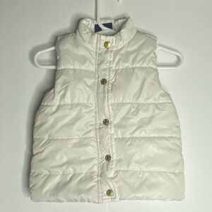 Calvin Klein Jeans White Puffer Vest – Size 18M (Baby/Toddler)